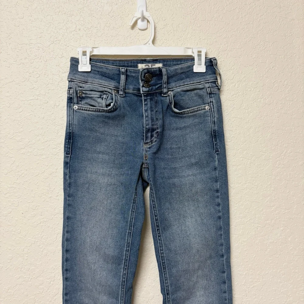 We The Free People Jeans Womens Size 25 Shayla Bootcut Blue Denim - Picture 2 of 7